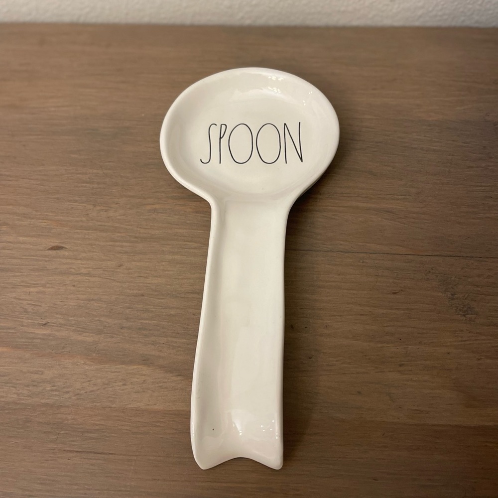 Rae Dunn spoon rest and appetizer plates